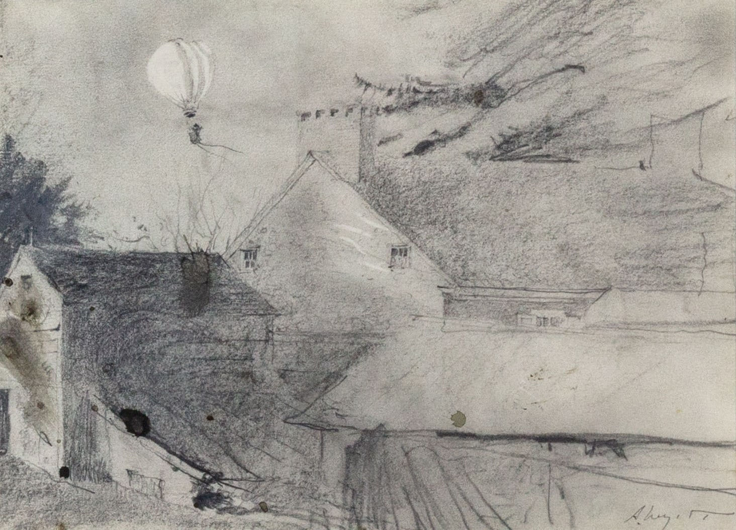 Andrew Wyeth, 7-Up Study, 1985