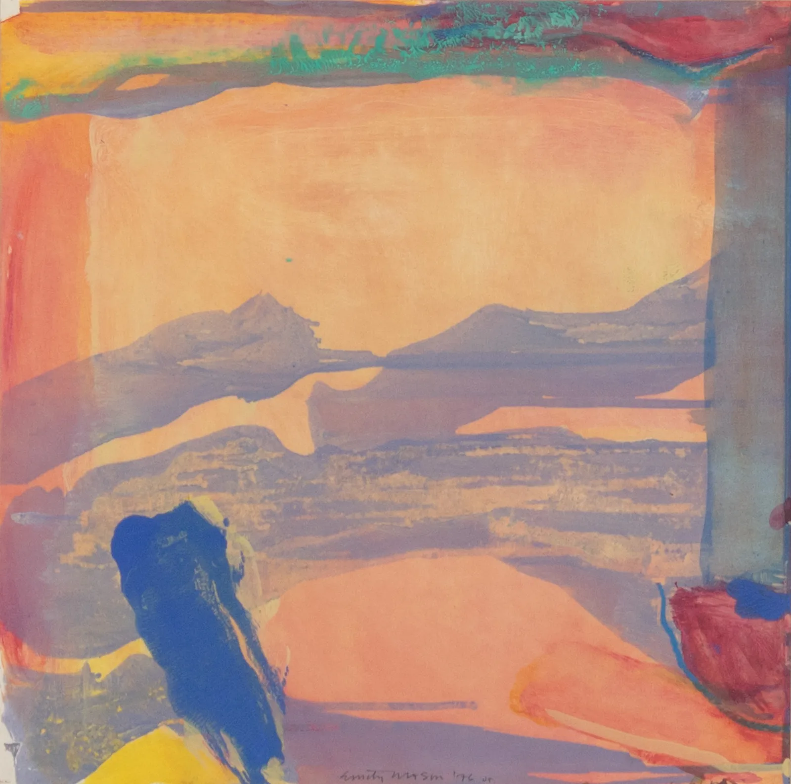 Emily Mason, VT (Vermont), 1976