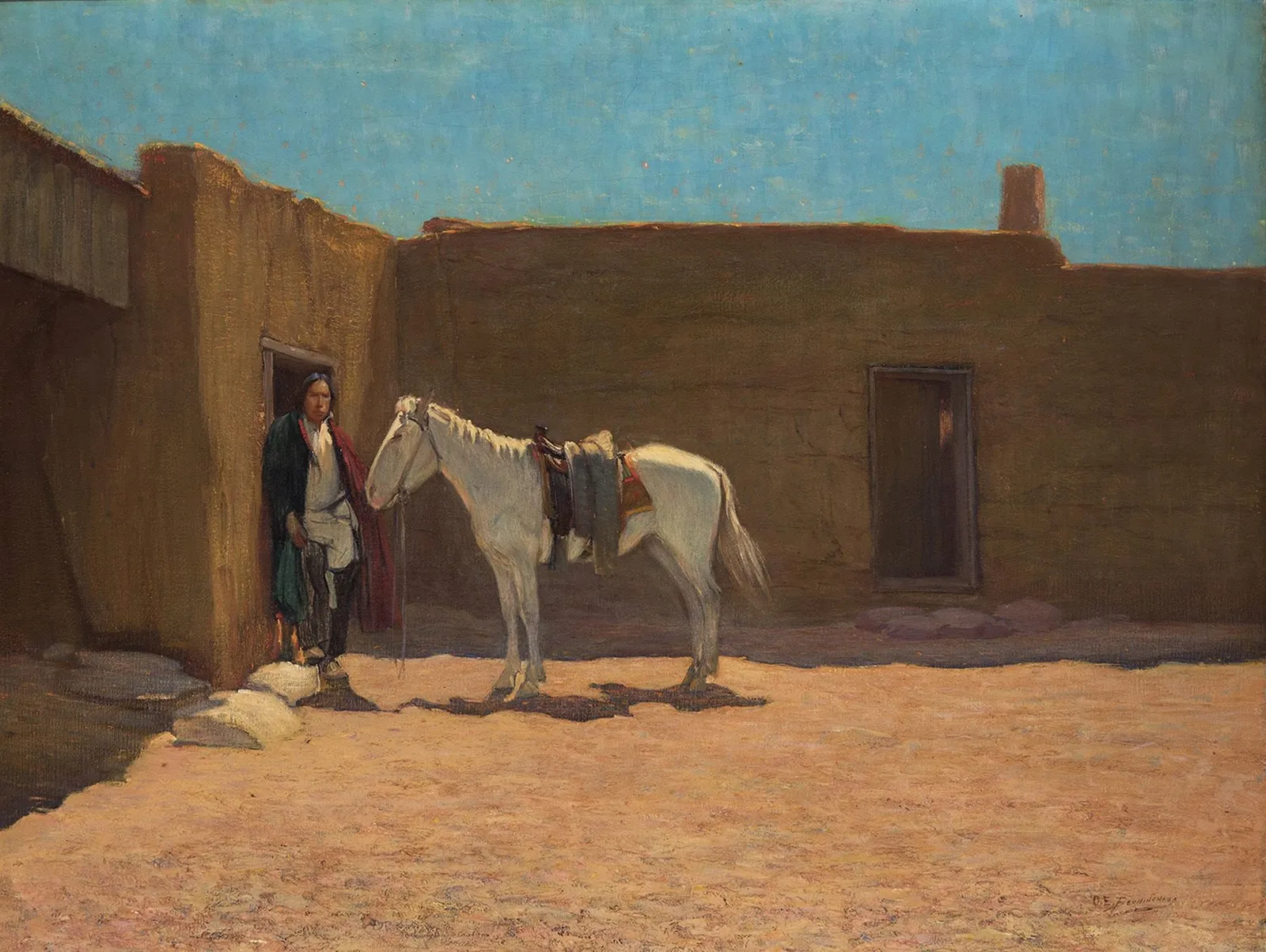 Oscar E. Berninghaus, Sleepy Mid-Day, 1899/1913