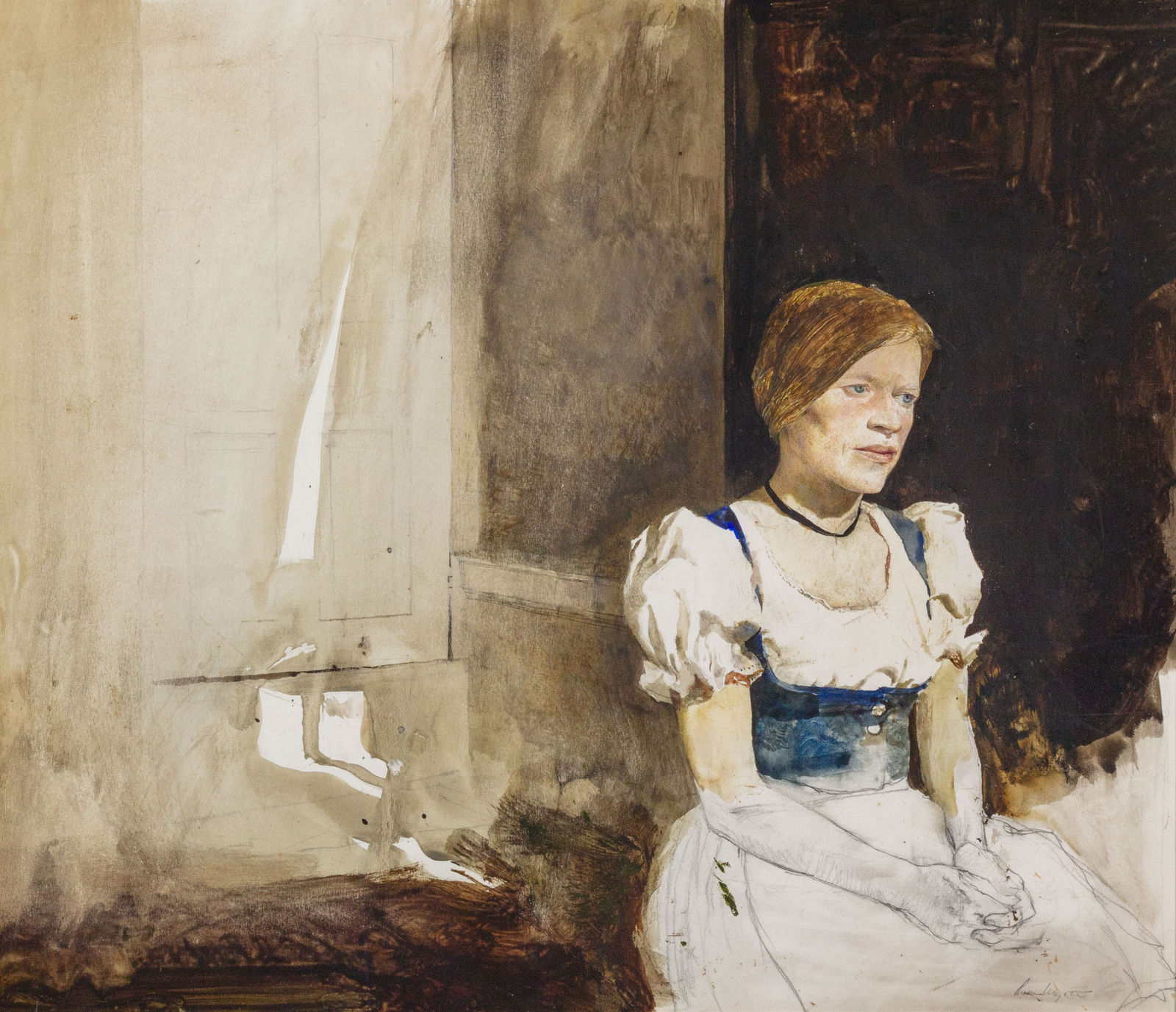 Andrew Wyeth, Peasant Dress, 1972