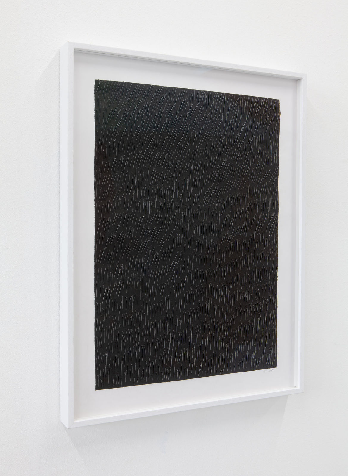 Zaida Oenema, Field Monochrome (Black/Black), 2018