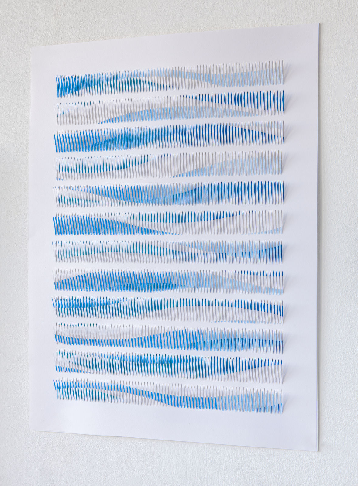 Zaida Oenema, Waves (Blue/Blue), 2021
