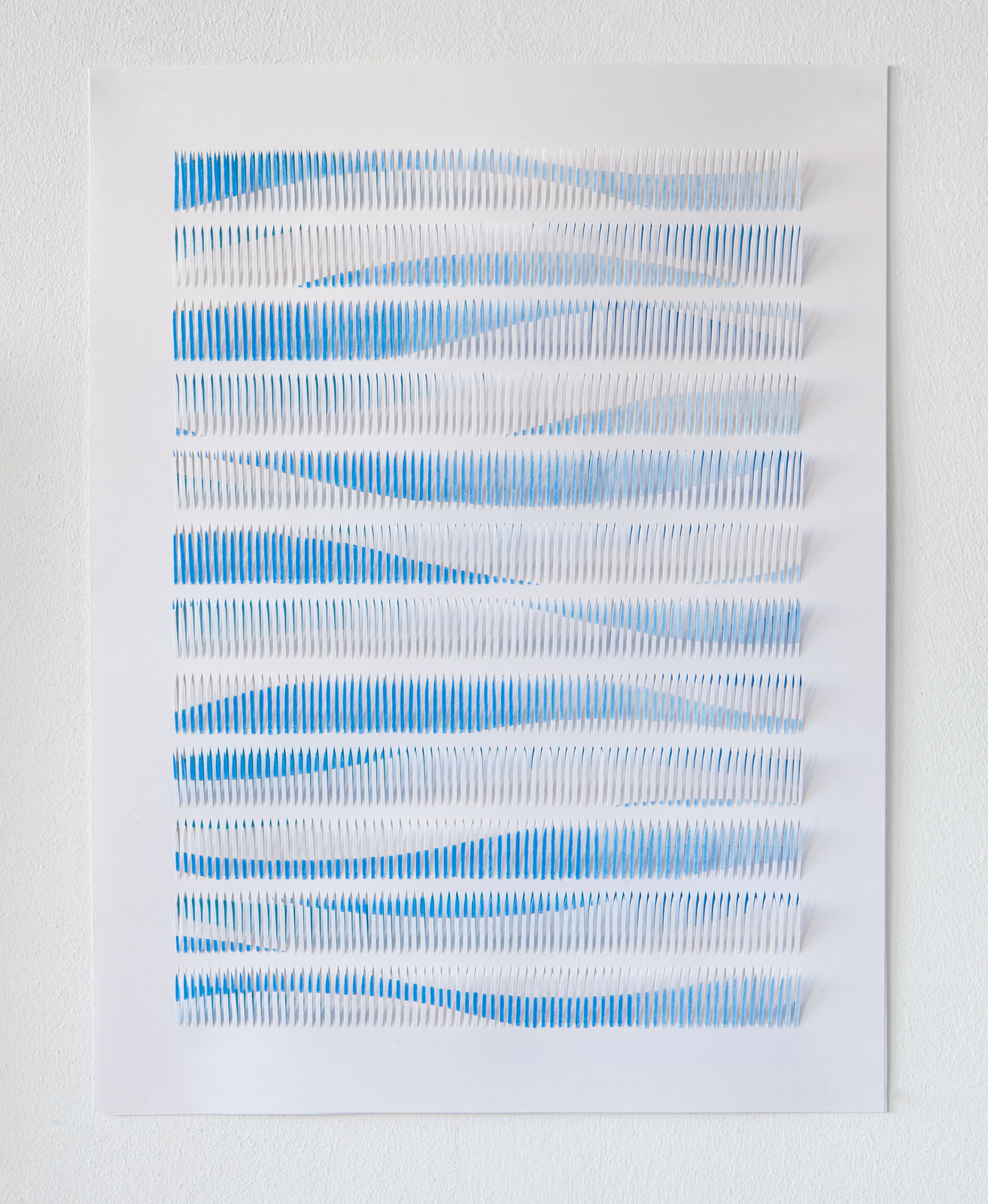 Zaida Oenema, Waves (Blue/Blue), 2021