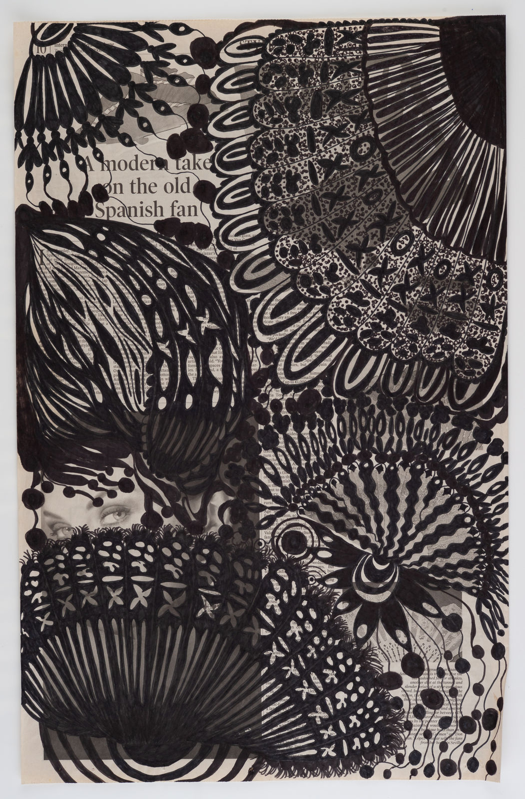 Yvette Taminiau, Old Spanish Fan, 2006