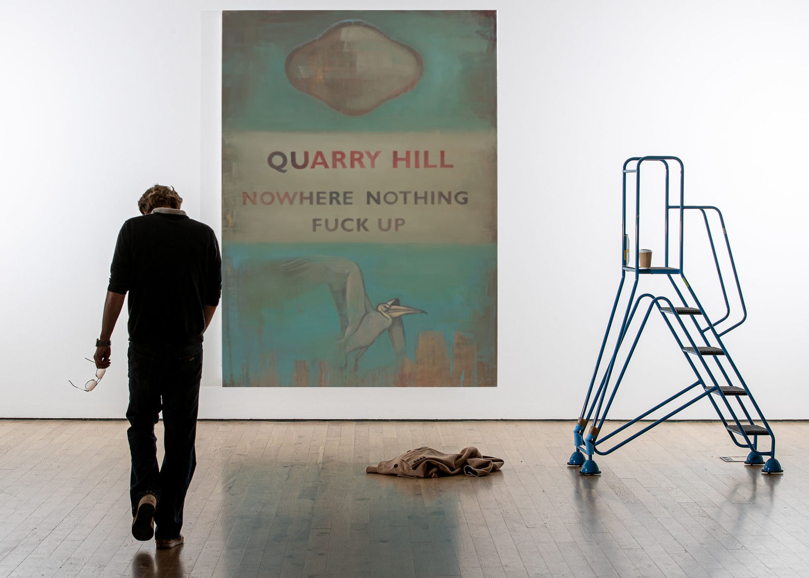 Harland Miller, Quarry Hill - Nowhere Nothing Fuck Up , 2002