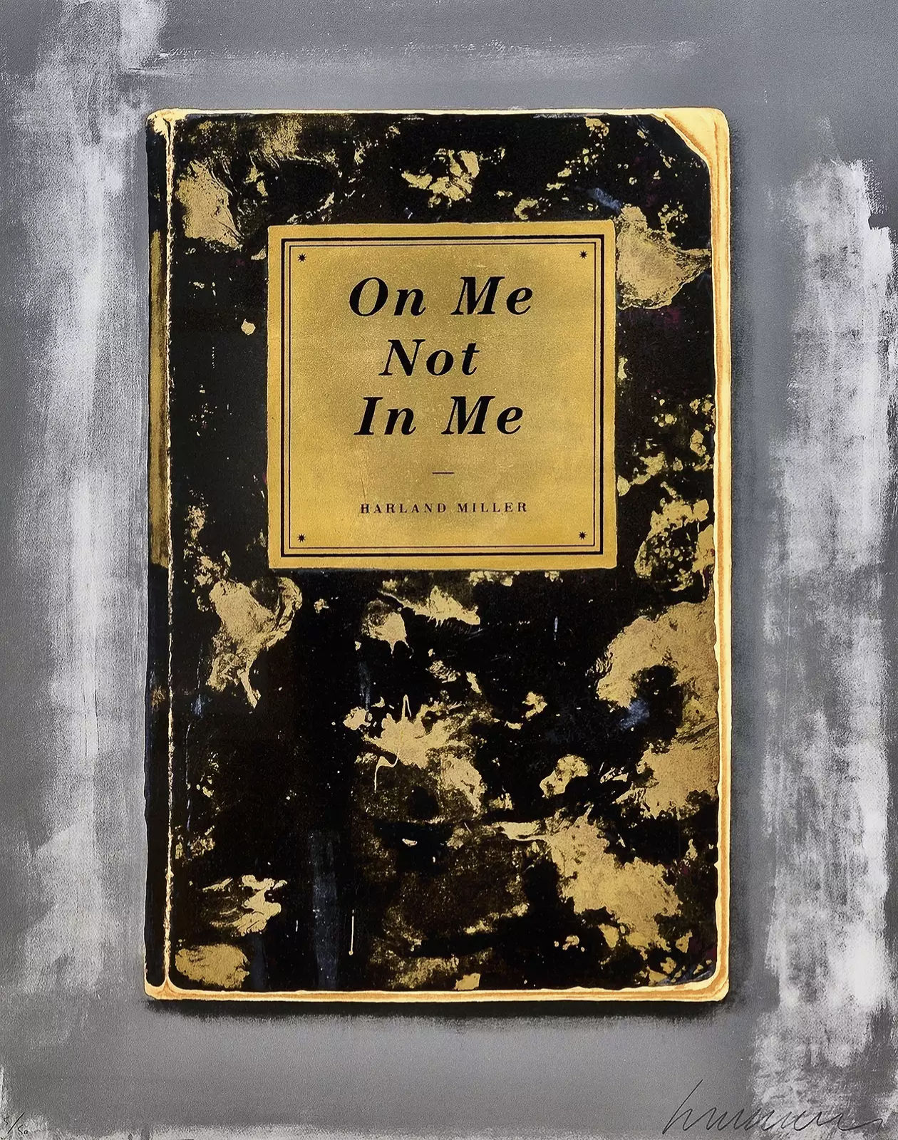 Harland Miller, On Me Not In Me, 2015