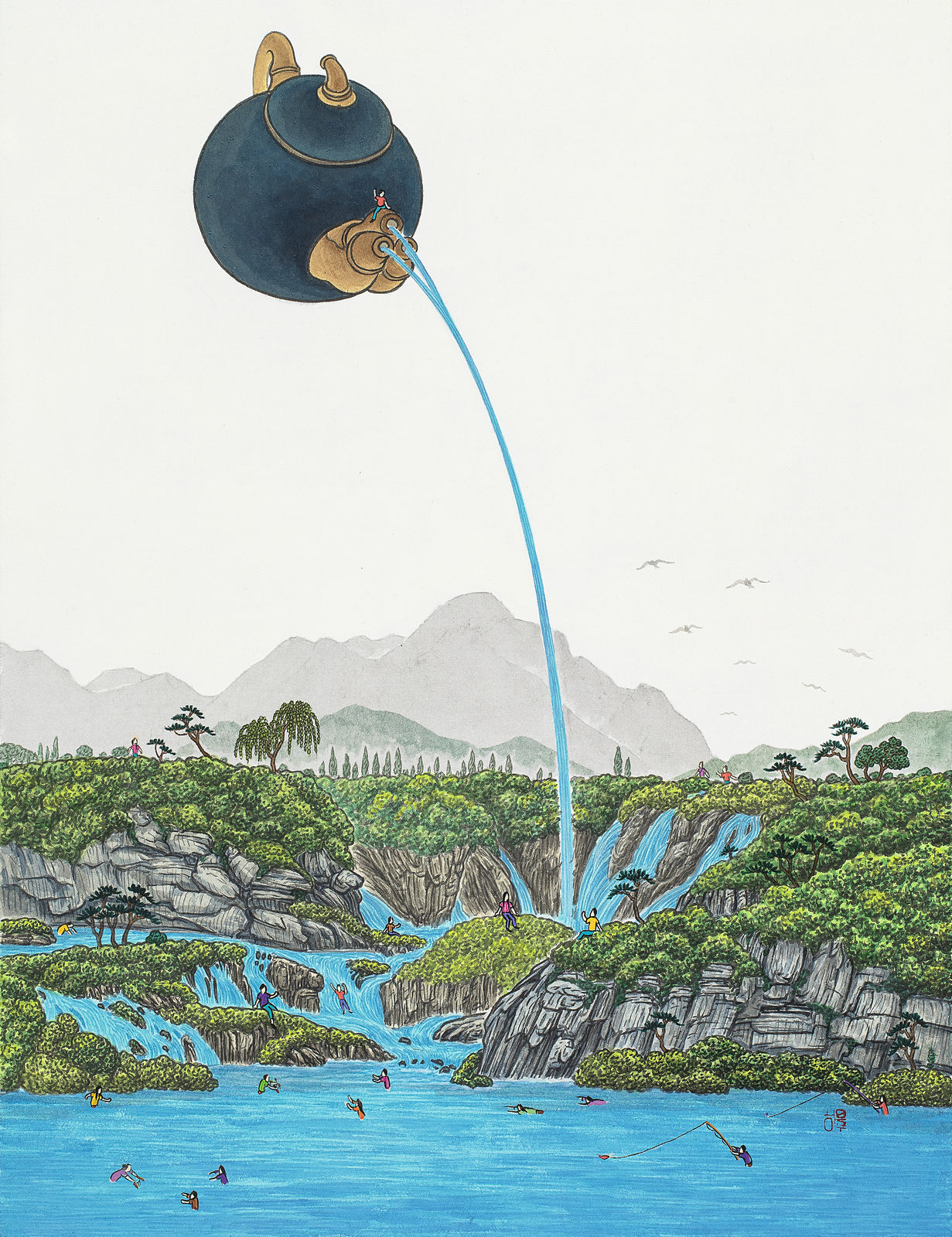 Haru K, Brewing the tea, 2026