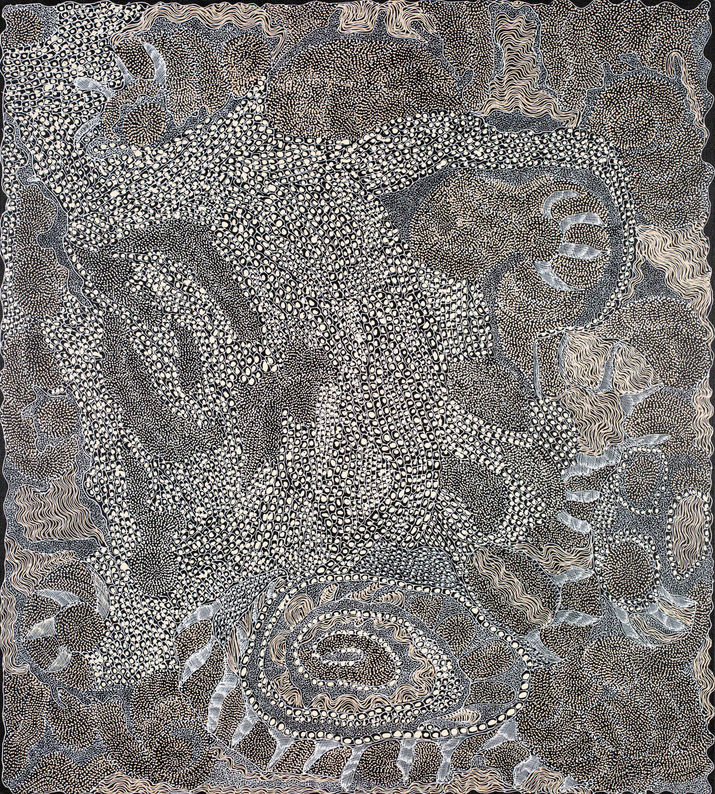 Jorna Newberry, Ngintaka Perentie, (JNKM19822 ), 2022