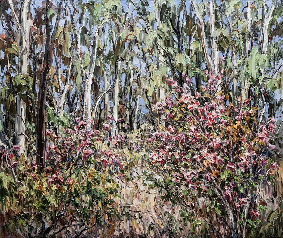 Jun Chen, Blooming Flowers, 2022