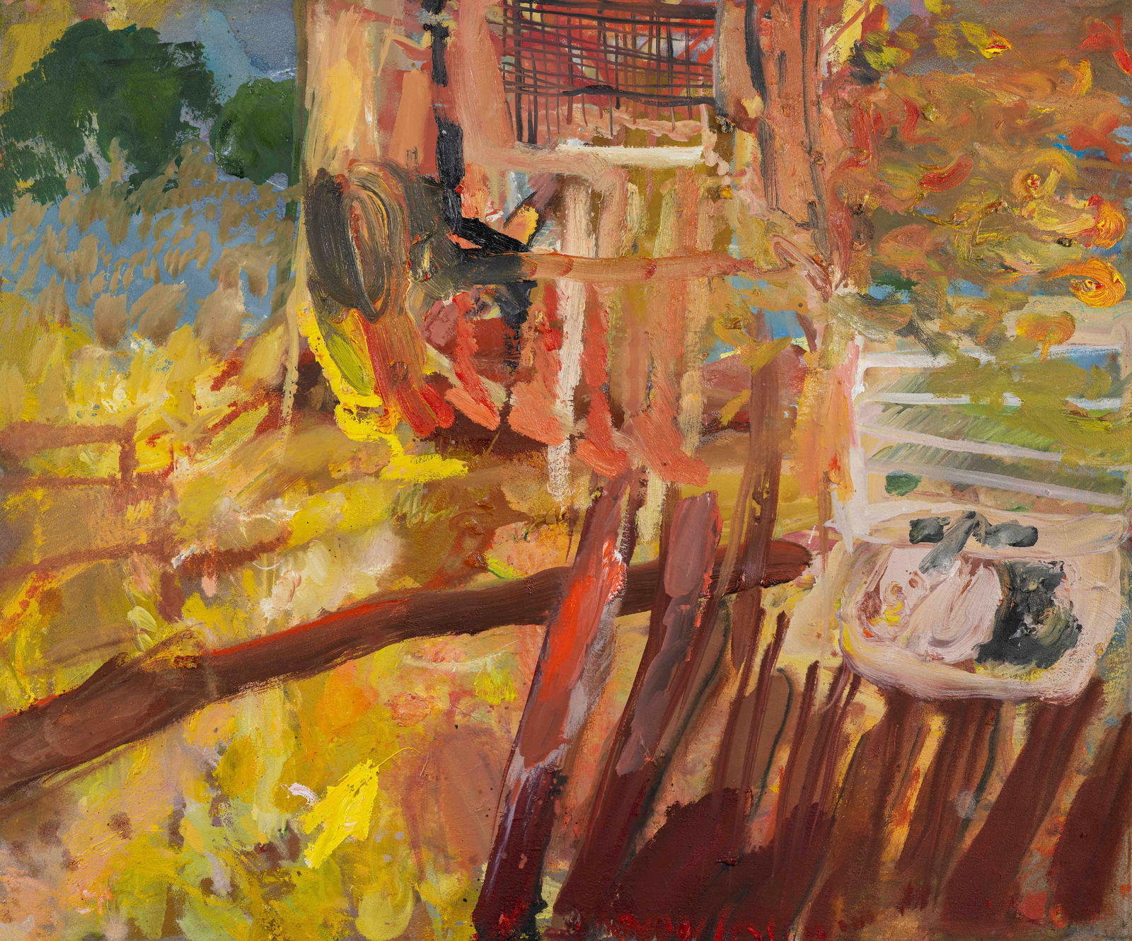 Stephanie Eather, Hot rocks and bathroom louvers, 2025