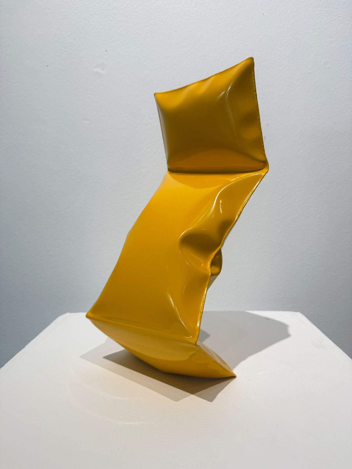 Braddon Snape, Three Chamber Compression (Yellow H:32), 2025