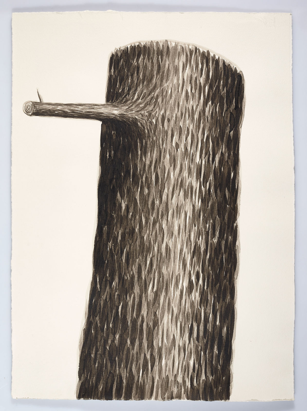 PHILJAMES, Log Portrait Small 3, 2024