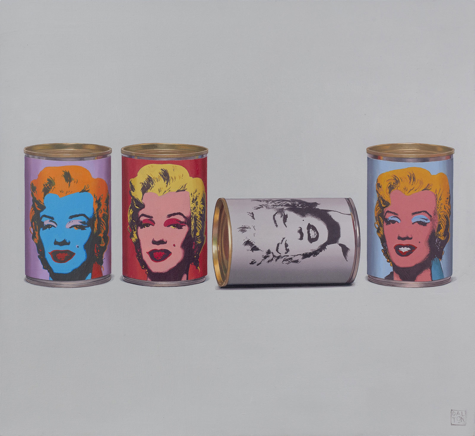 Jonathan Dalton, Meditation on Mass Media, Myth and Marilyn, 2024