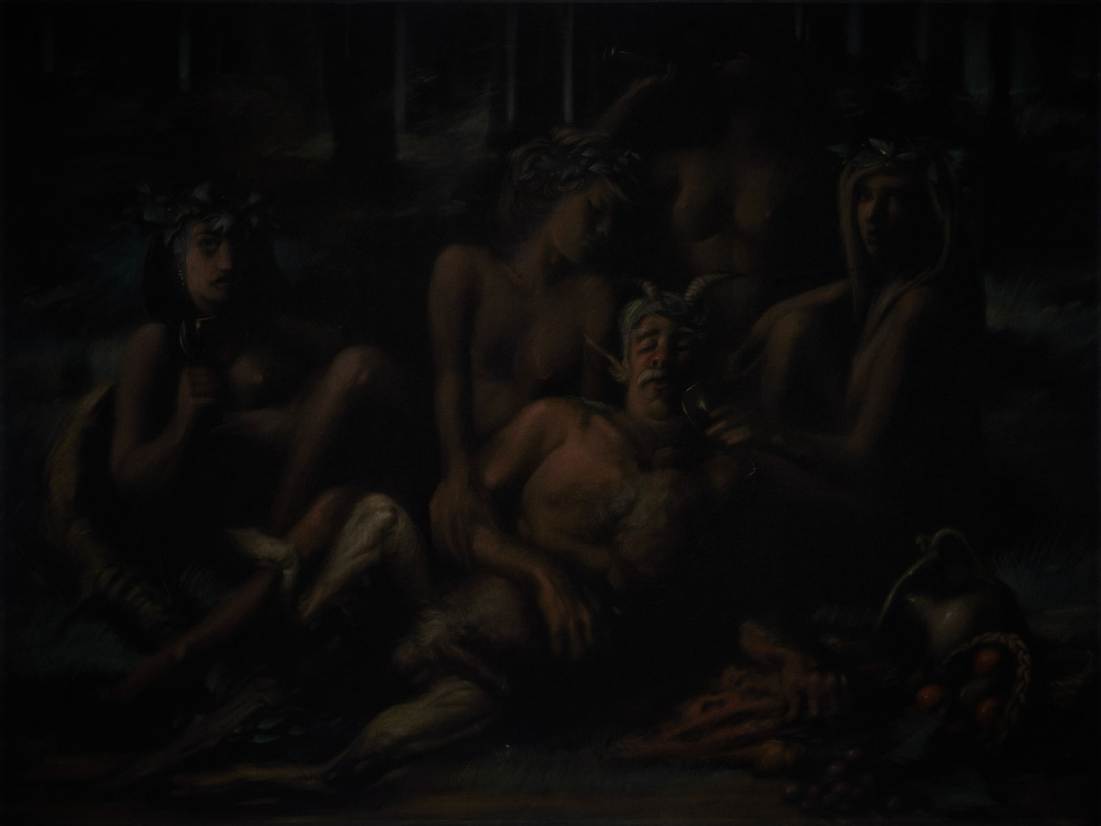 Leslie Rice, Bacchanal (A Luncheon on the Grass), 2021