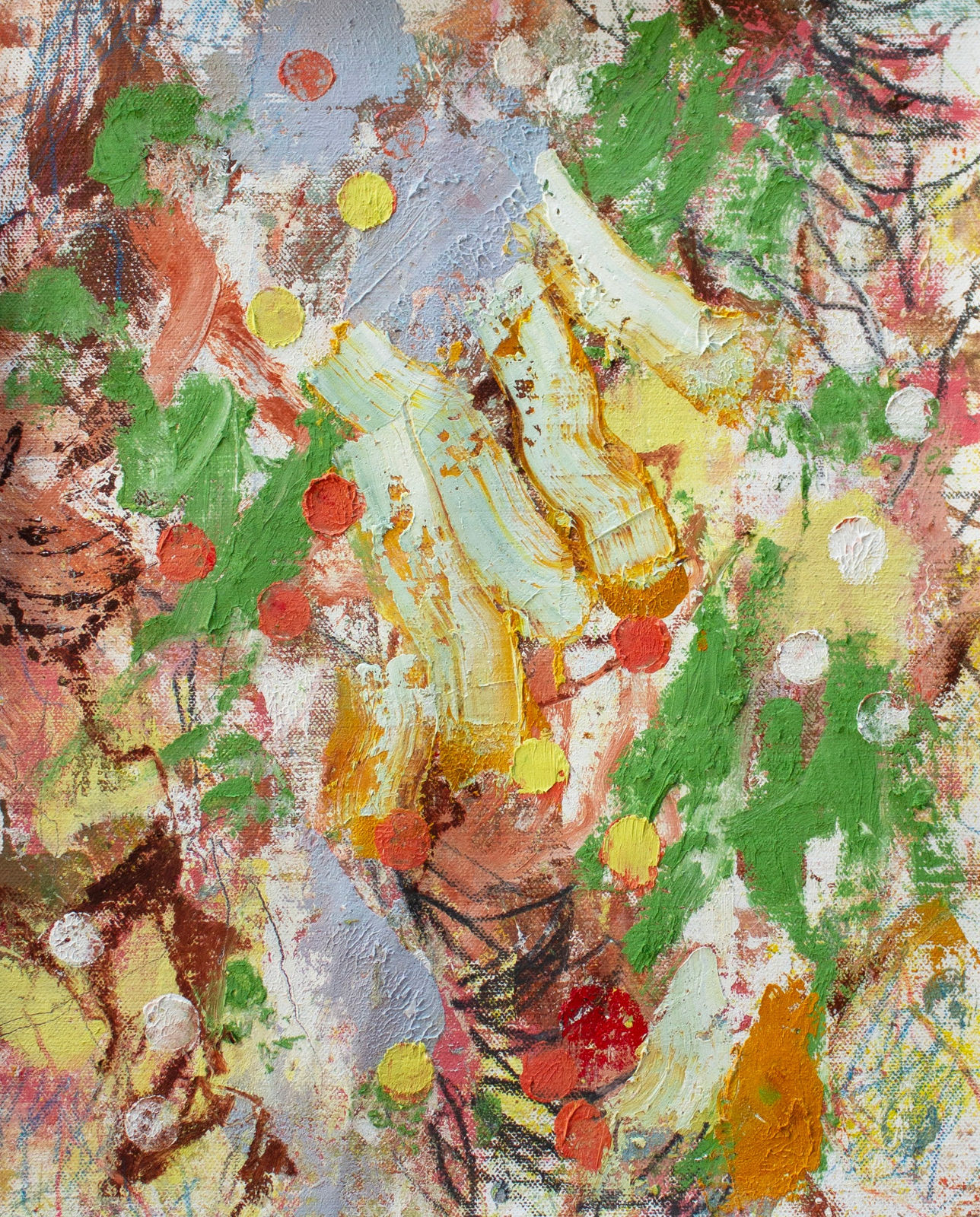 Brett McMahon, Wildflower study 6, 2025