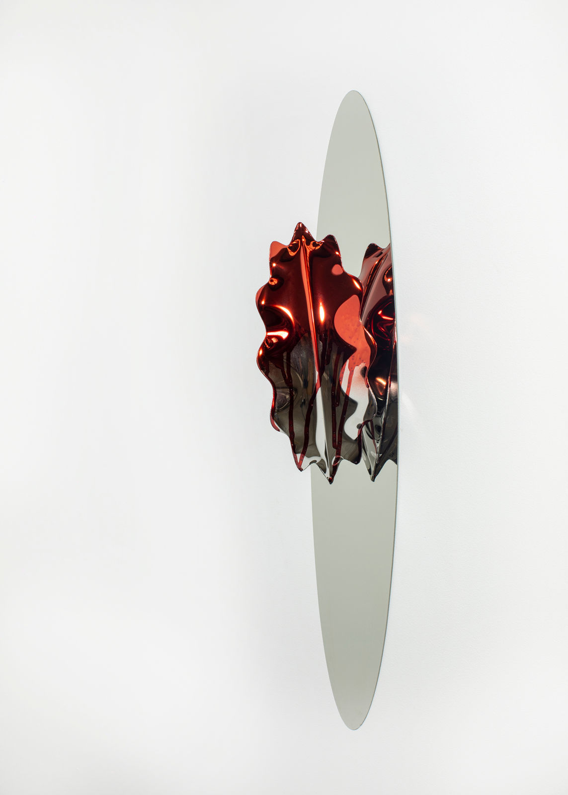 Braddon Snape, Allusive Object - Red Affected Pod, 2025