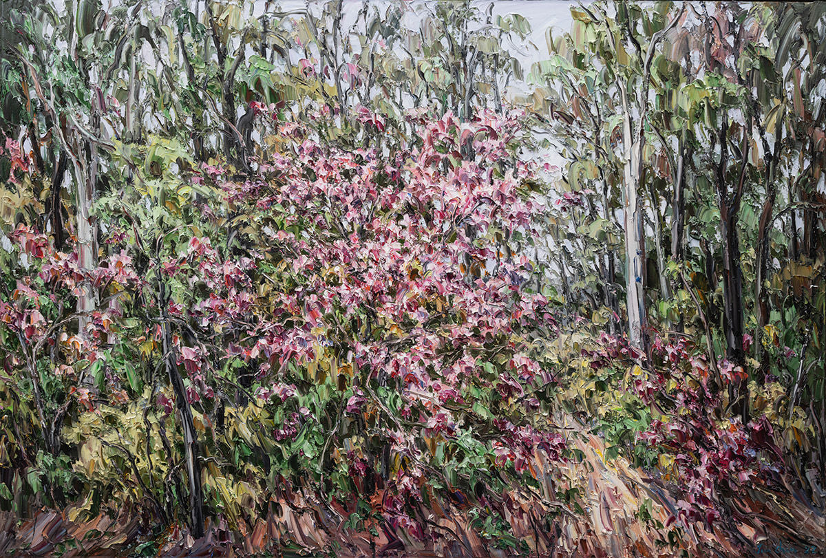 Jun Chen, Path in the Bush, 2022