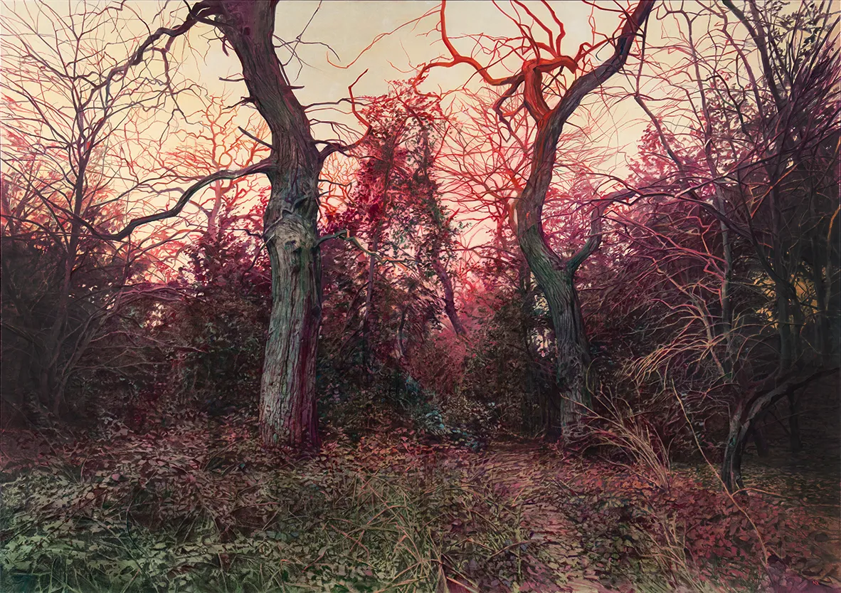 Nicholas Blowers, Lost in a wood II, 2023