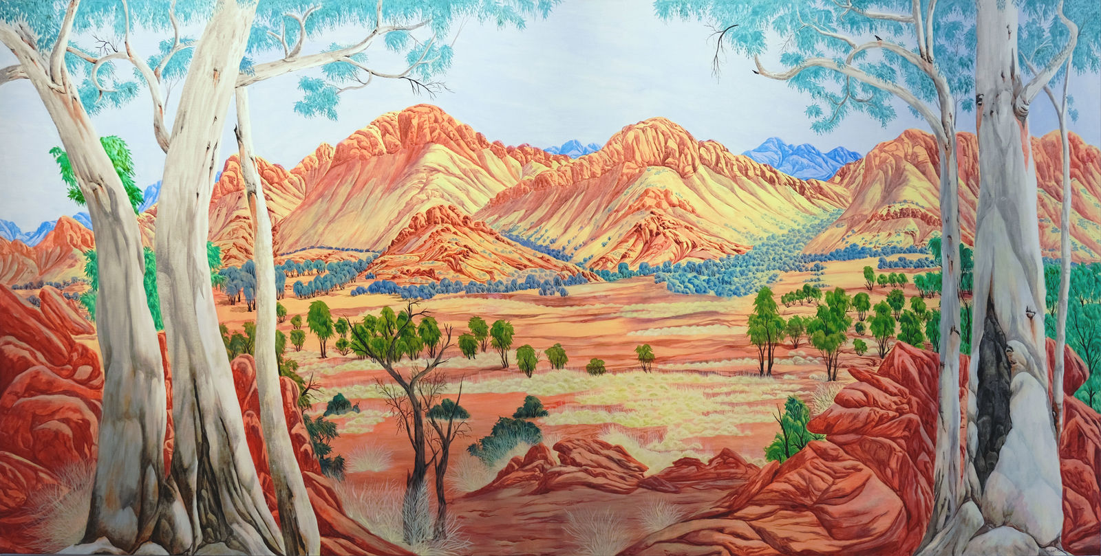 Kumantji (Hubert) Pareroultja, West MacDonnell Ranges near Alice Springs, 2023-24