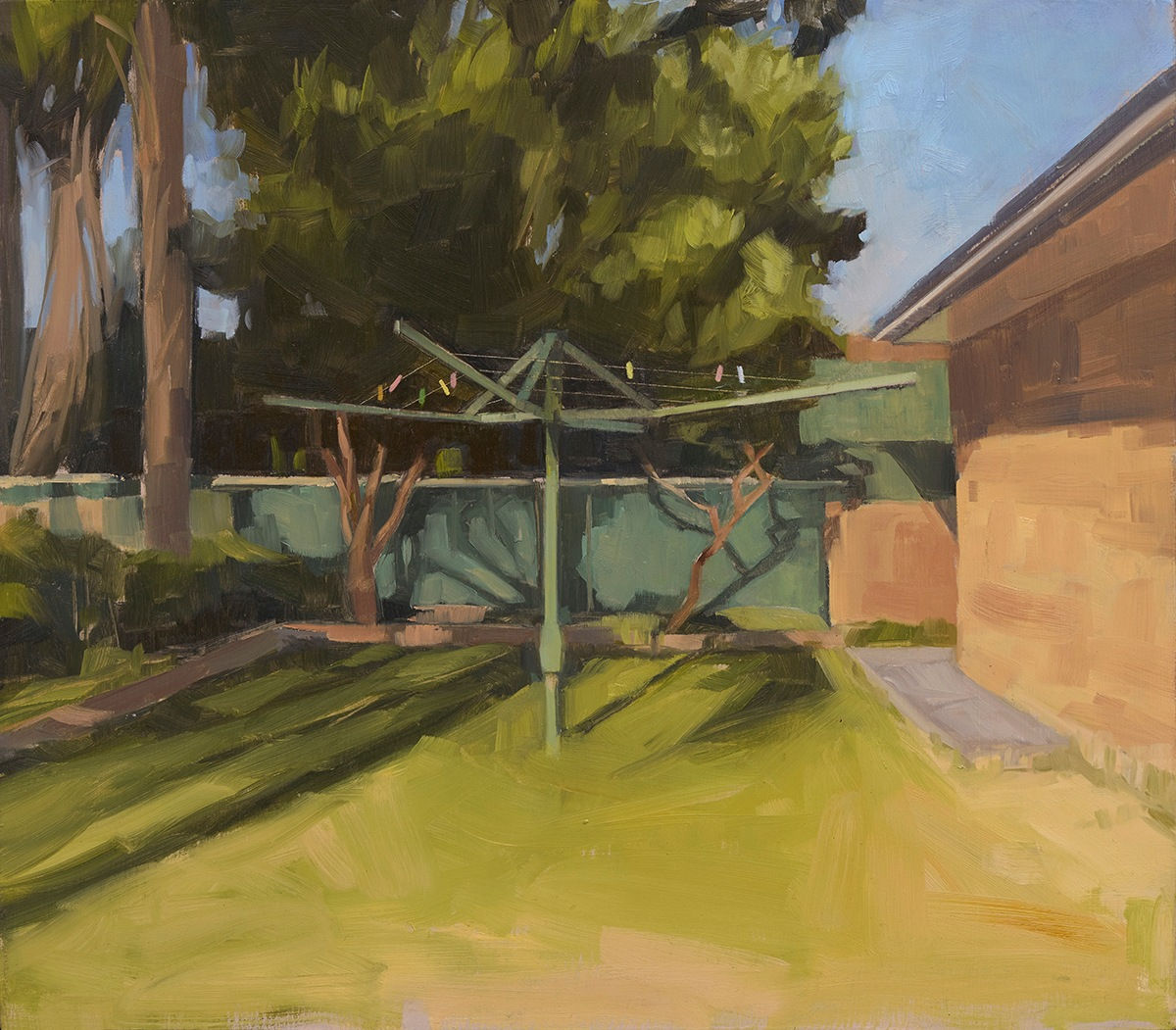 Marie Mansfield, The Last Motel in Town, Clothes line , 2022