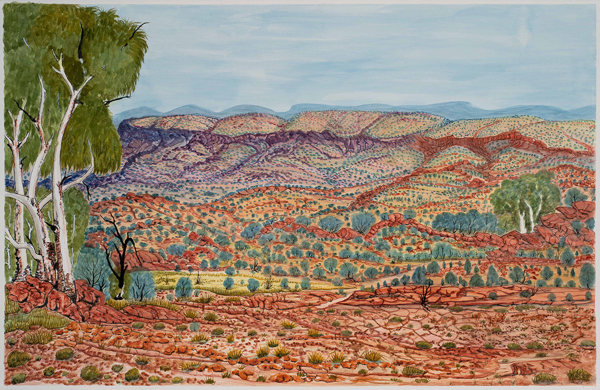 Selma Coulthard, Tjoritja (West MacDonnell Ranges), NT WAC296-23, 2023