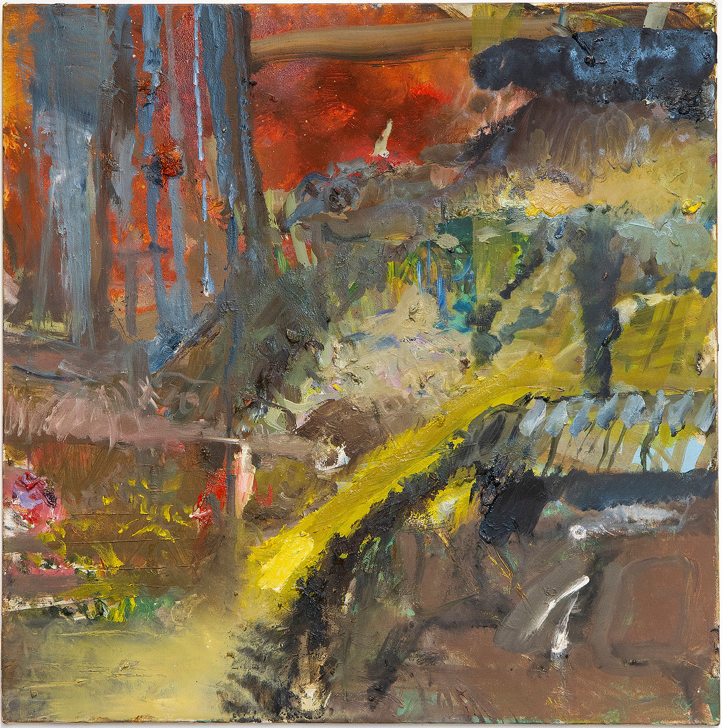 Stephanie Eather, Reverse park it next to the tool shed underneath the powerline, 2024