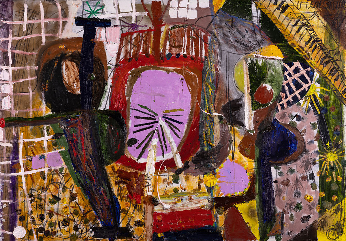 James Drinkwater, Aerial view of the stage - Smalls Jazz Club, 2023