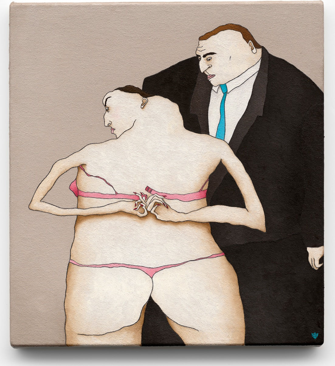 Caroline Zilinsky, Pretty in pink 2, 2024