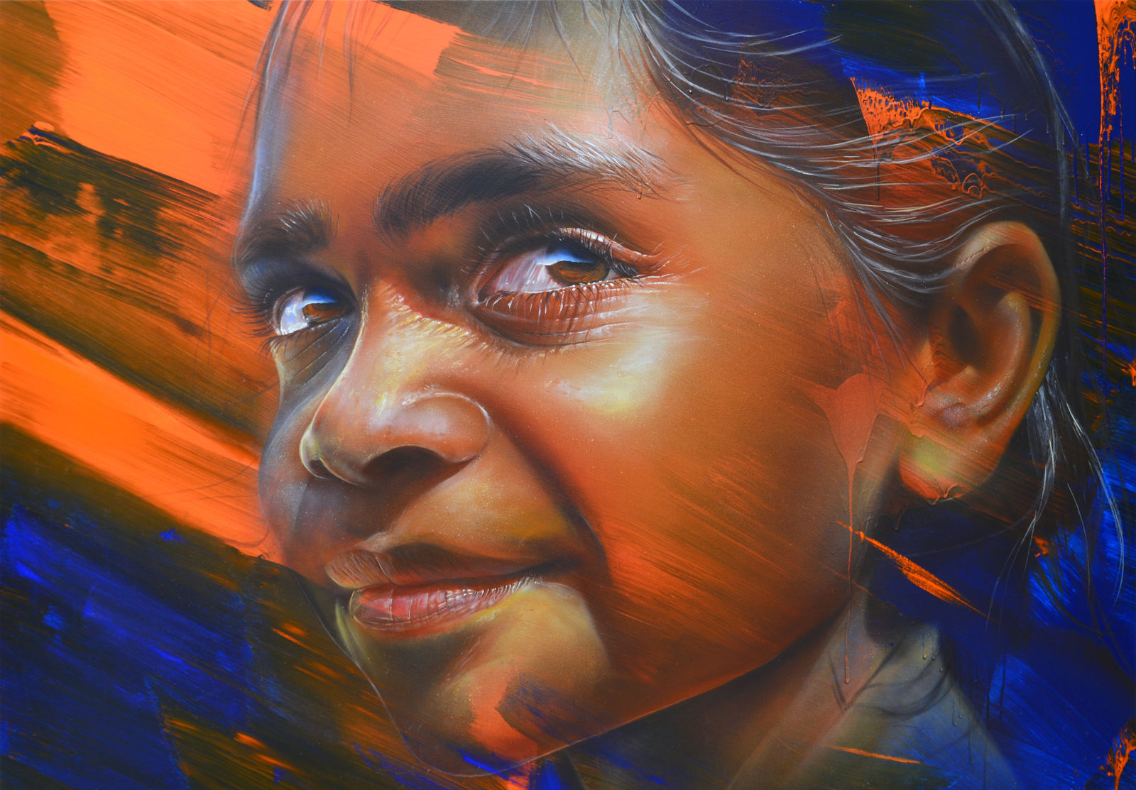 Matt Adnate, Still Dreams, 2025