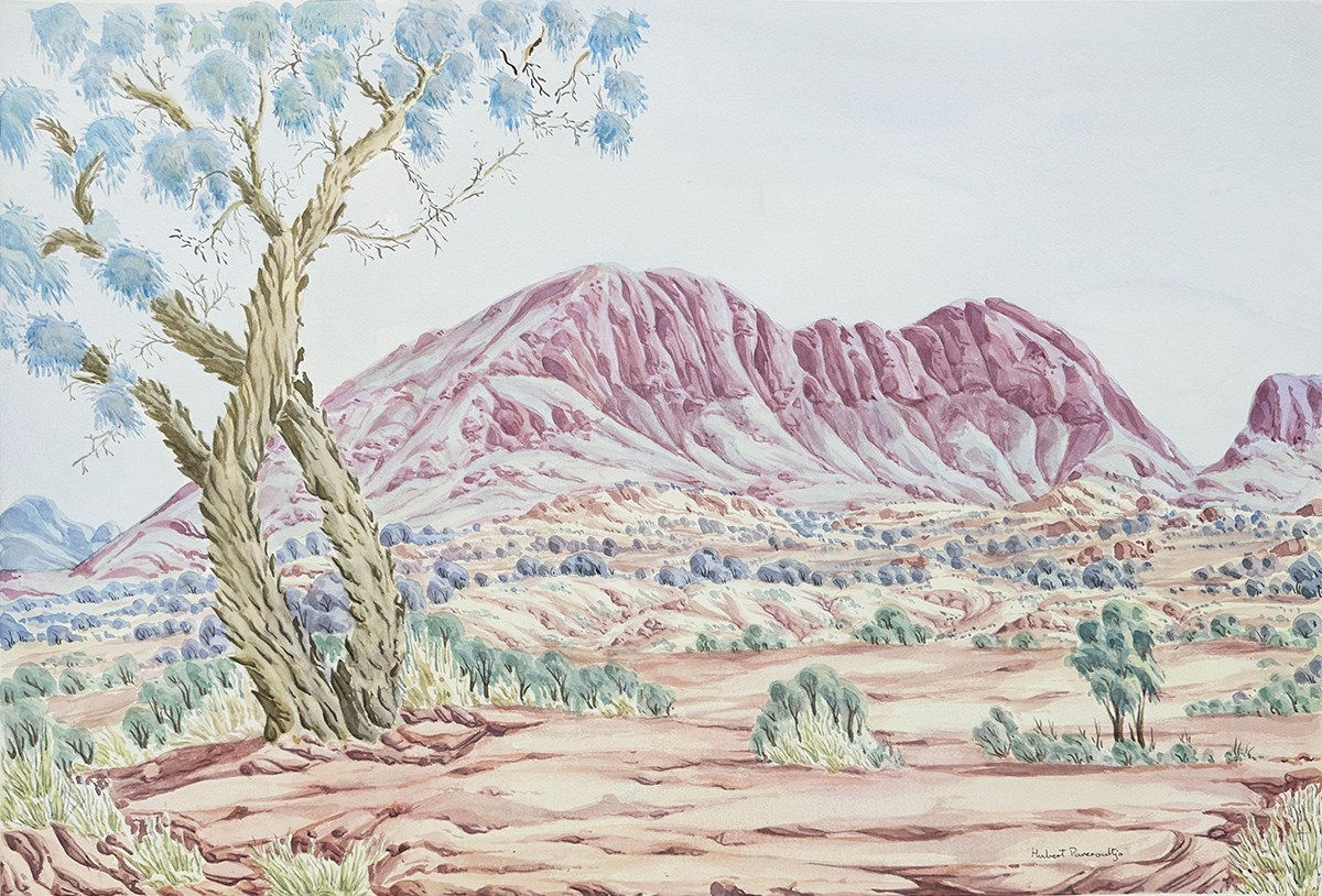 Kumantji (Hubert) Pareroultja, Rutjipma, Mt Sonder, NT Central Australia , 2023