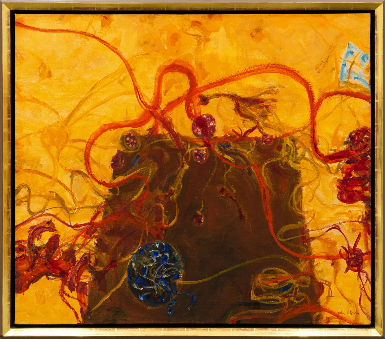 John Olsen, The Spanish Kitchen, 2003