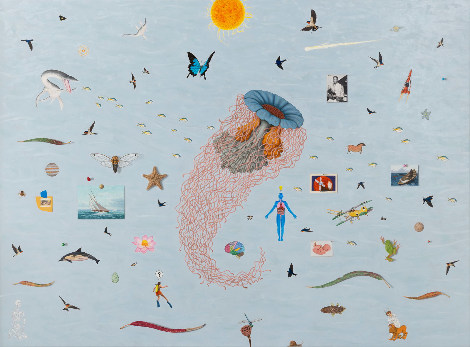 Andrew Sullivan, Contemplation of the ocean of everything, 2024