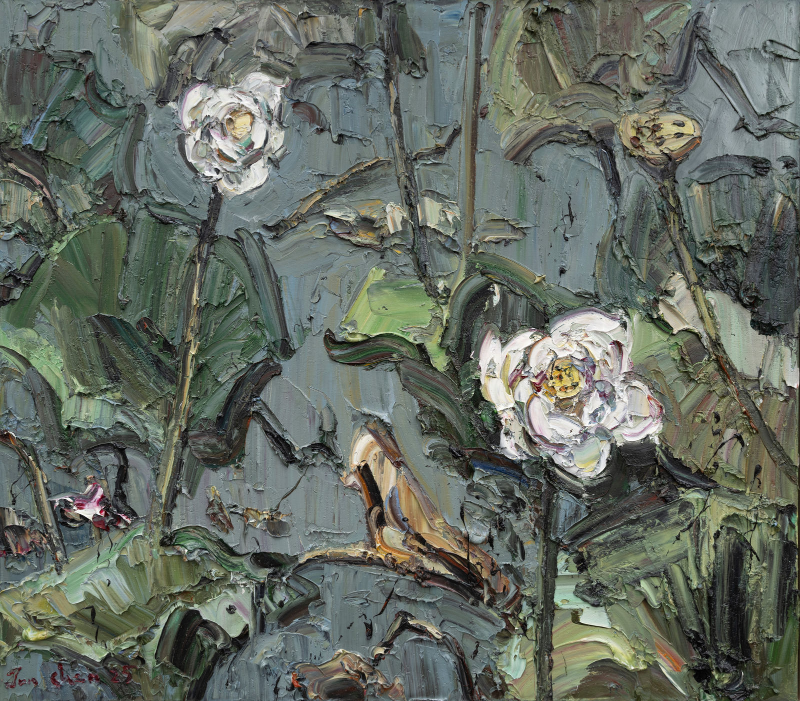 Jun Chen, Lilies study VI, 2025