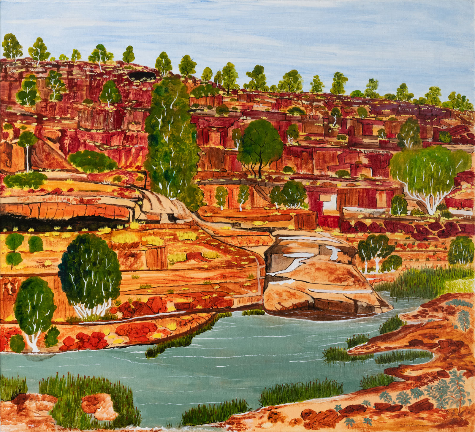 Selma Coulthard, Urrampinya Rockhole, 2025
