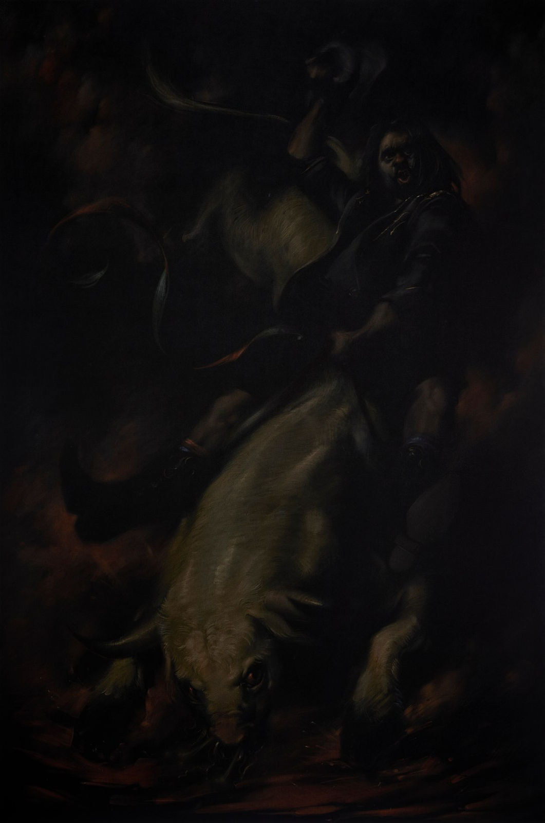 Leslie Rice, 8 Seconds with Warwick Thorton, 2021