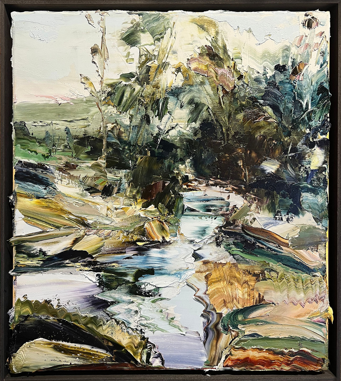 Aaron Kinnane, Chop wood, carry water VIII, 2023