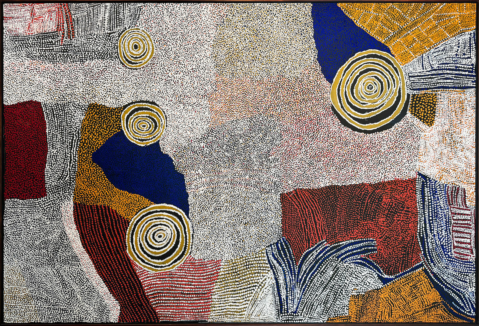 Bill Whiskey Tjapaltjarri, Rockholes near the Olgas, circa 2008