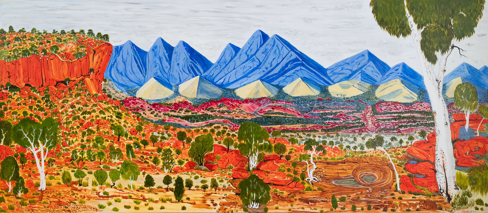 Selma Coulthard, Tempe Downs landscape, 2026