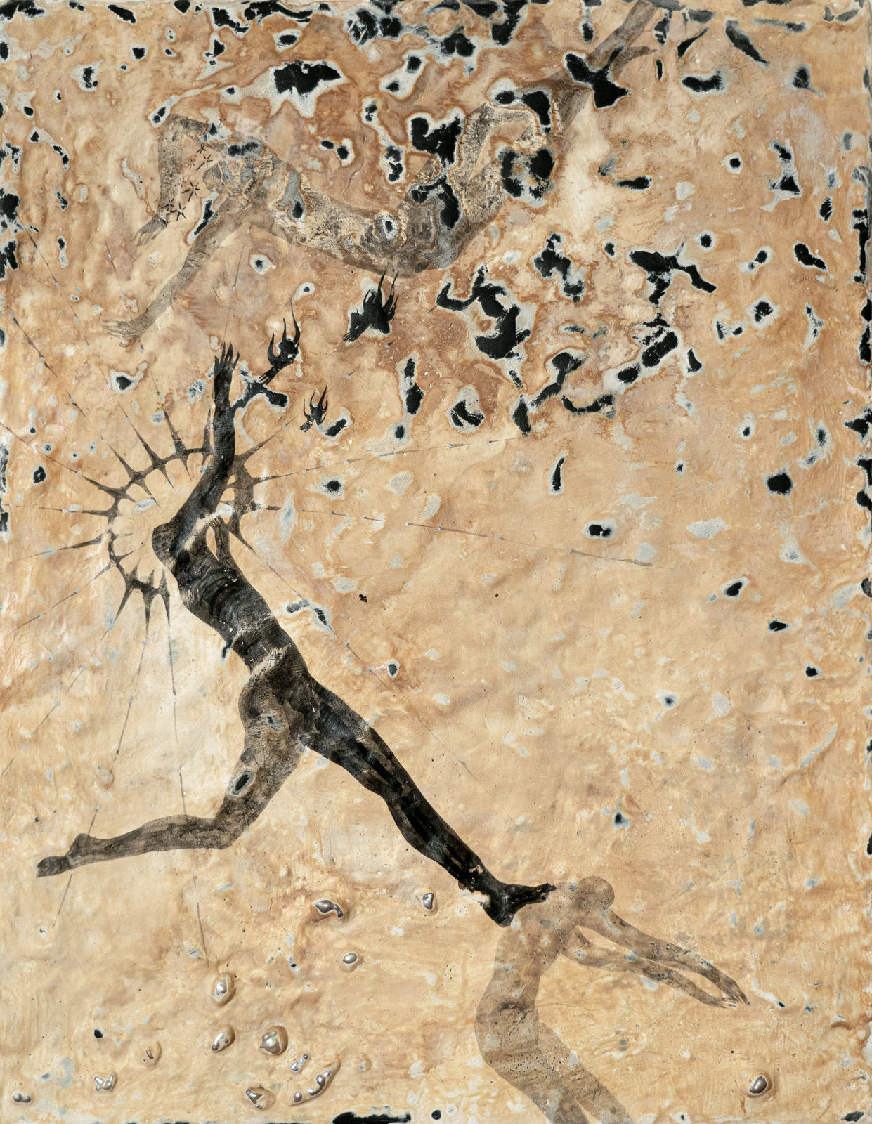 Meng Zhou 周蒙, Stepping Stones and the Impending Fall 垫脚石与即将摔倒, 2024