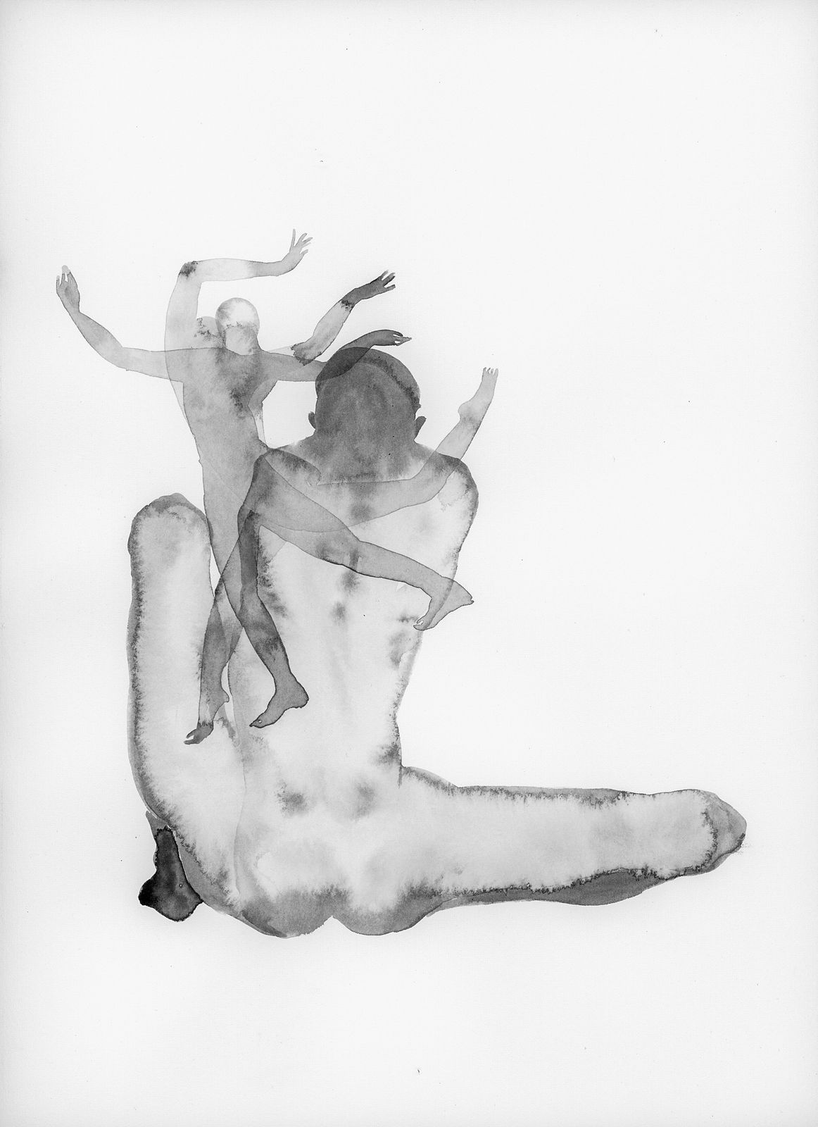 Meng Zhou 周蒙, Sketches of Impression 7 隐迹 7, 2023