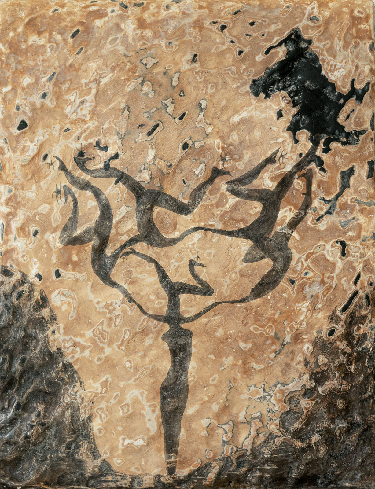 Meng Zhou 周蒙, The Dancing Reveler 舞动的欢愉者, 2024