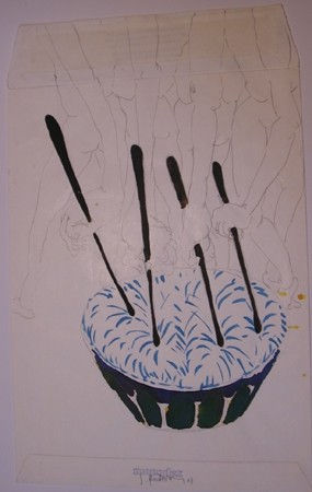 Sébastien Pignon, Série des dessins enveloppes, 2007