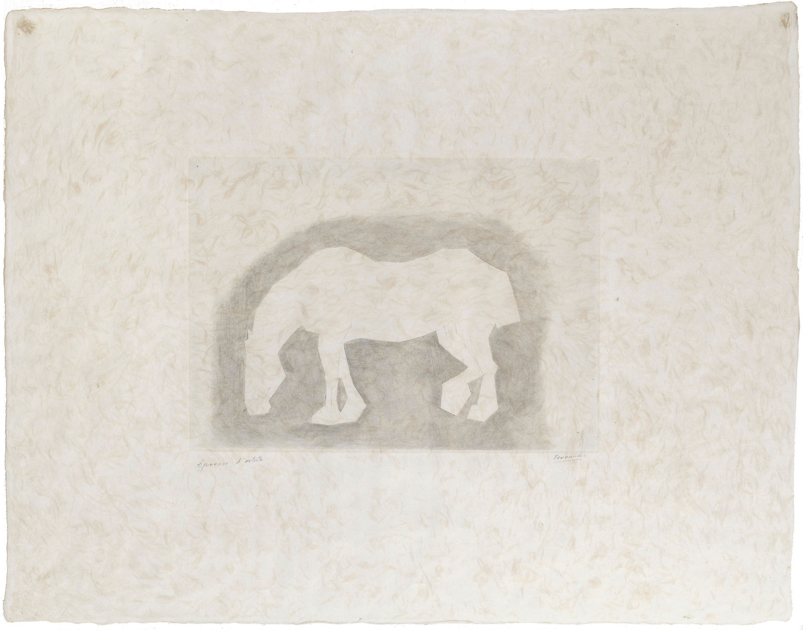 Luis Fernandez, Cheval