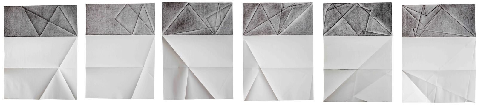 Dora Maurer, Hidden Structures II-VII, 1977