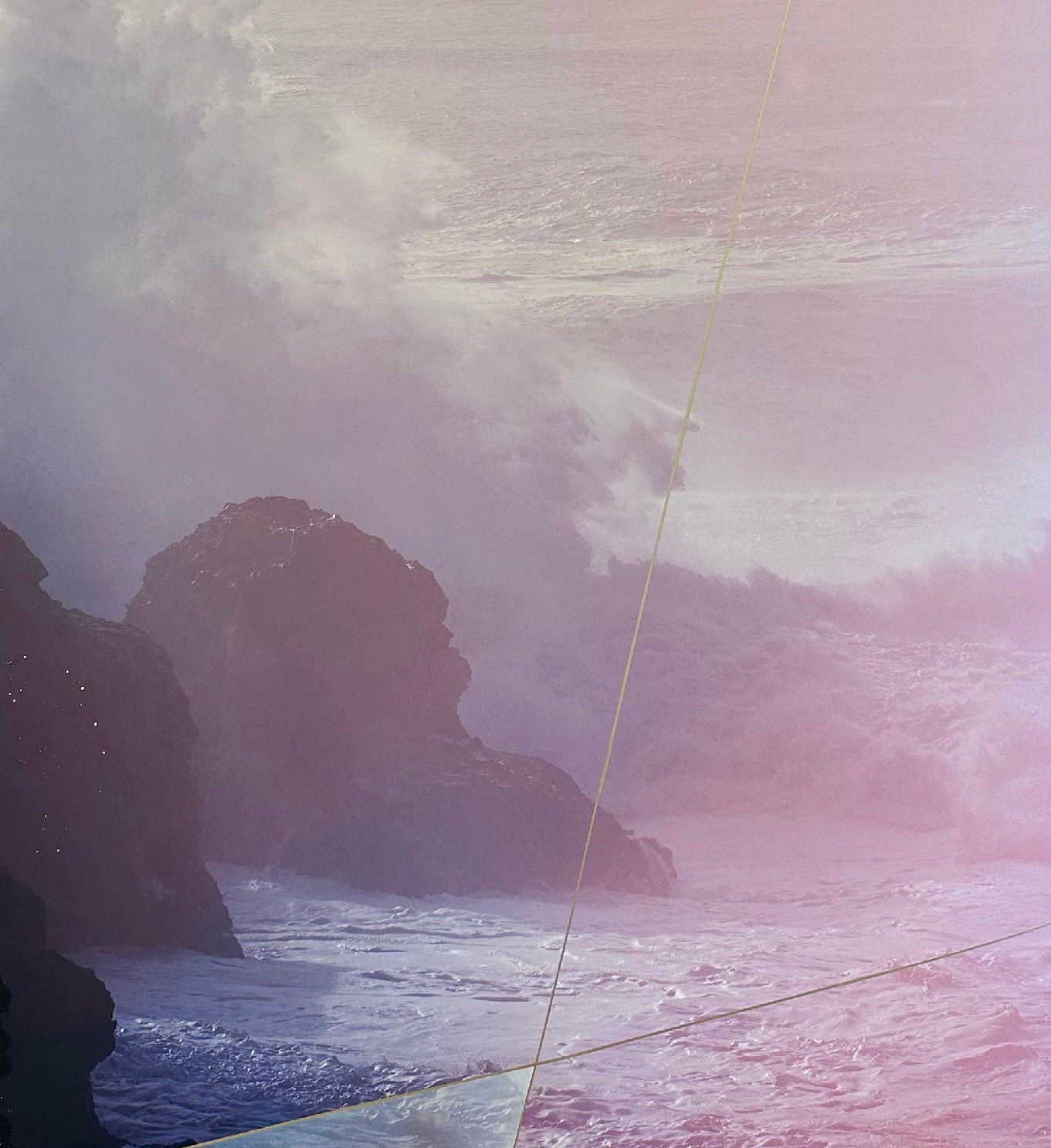 Christine Flynn, Pink Waves, 2023