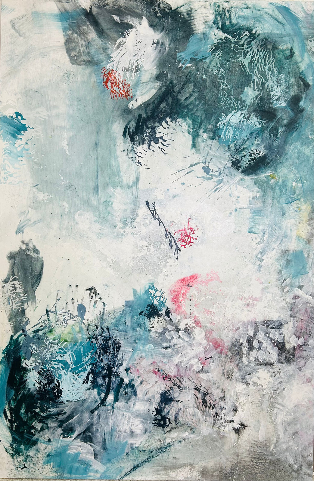 Amelie Ducommun, Sensitive Water Mapping #6, 2023