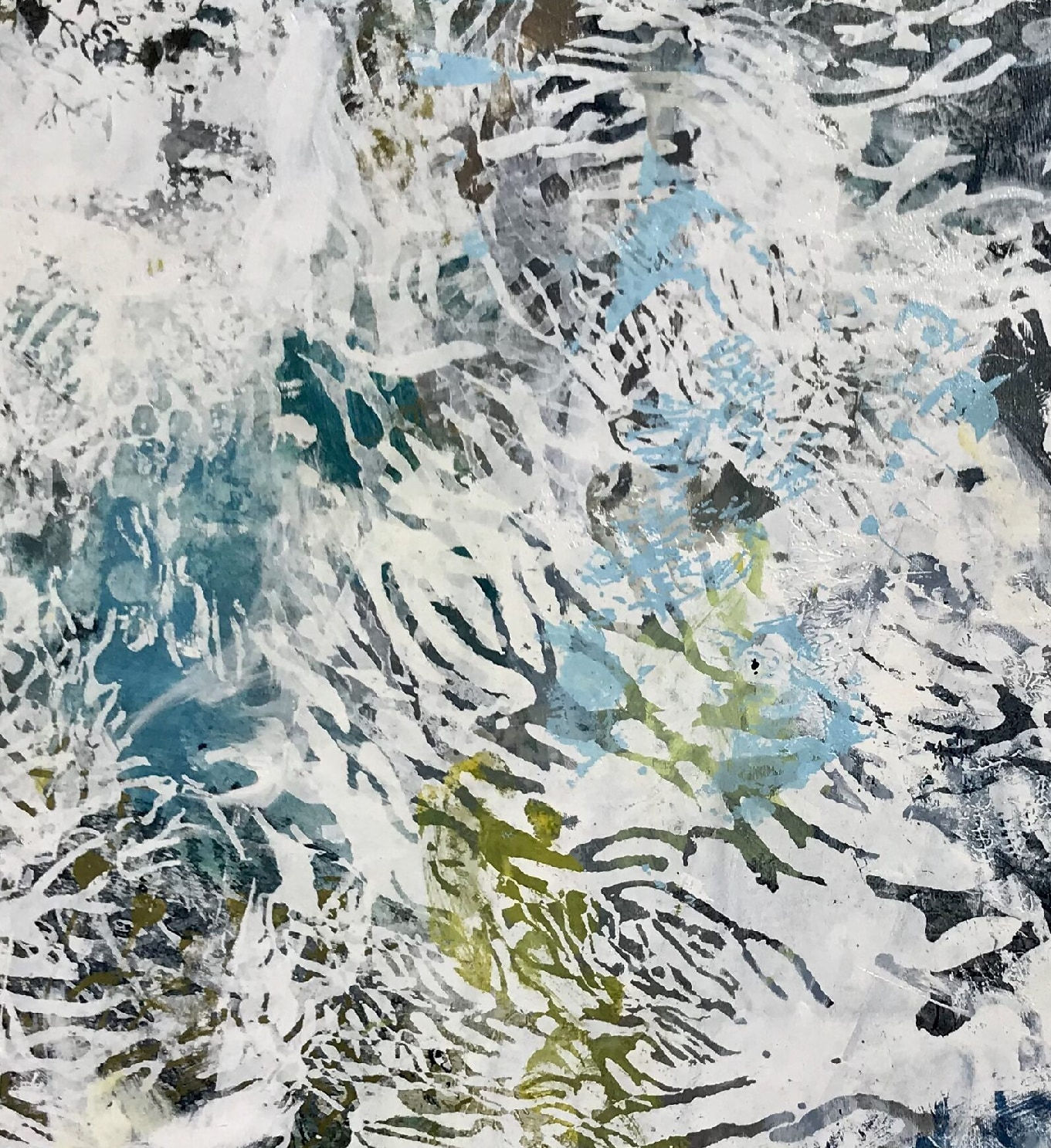 Amelie Ducommun, Sensitive Water Mapping #15, 2019