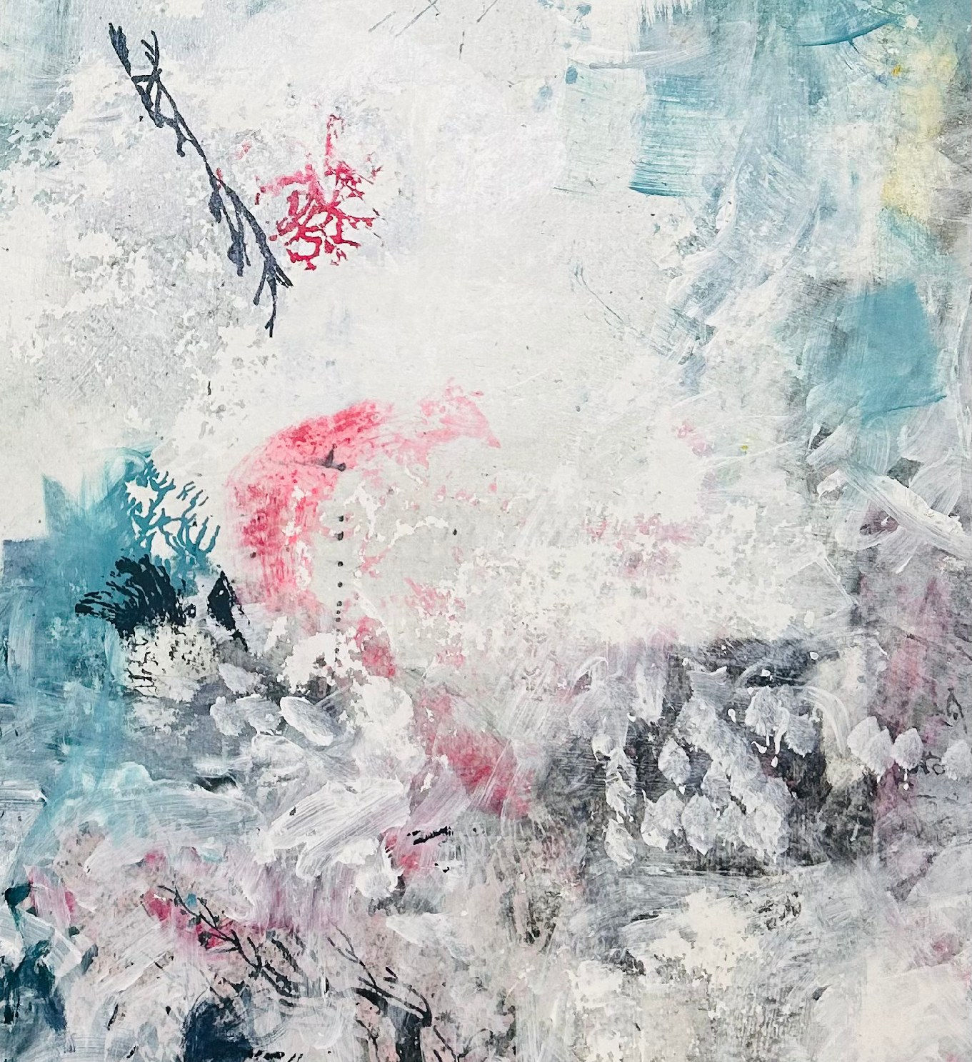 Amelie Ducommun, Sensitive Water Mapping #6, 2023