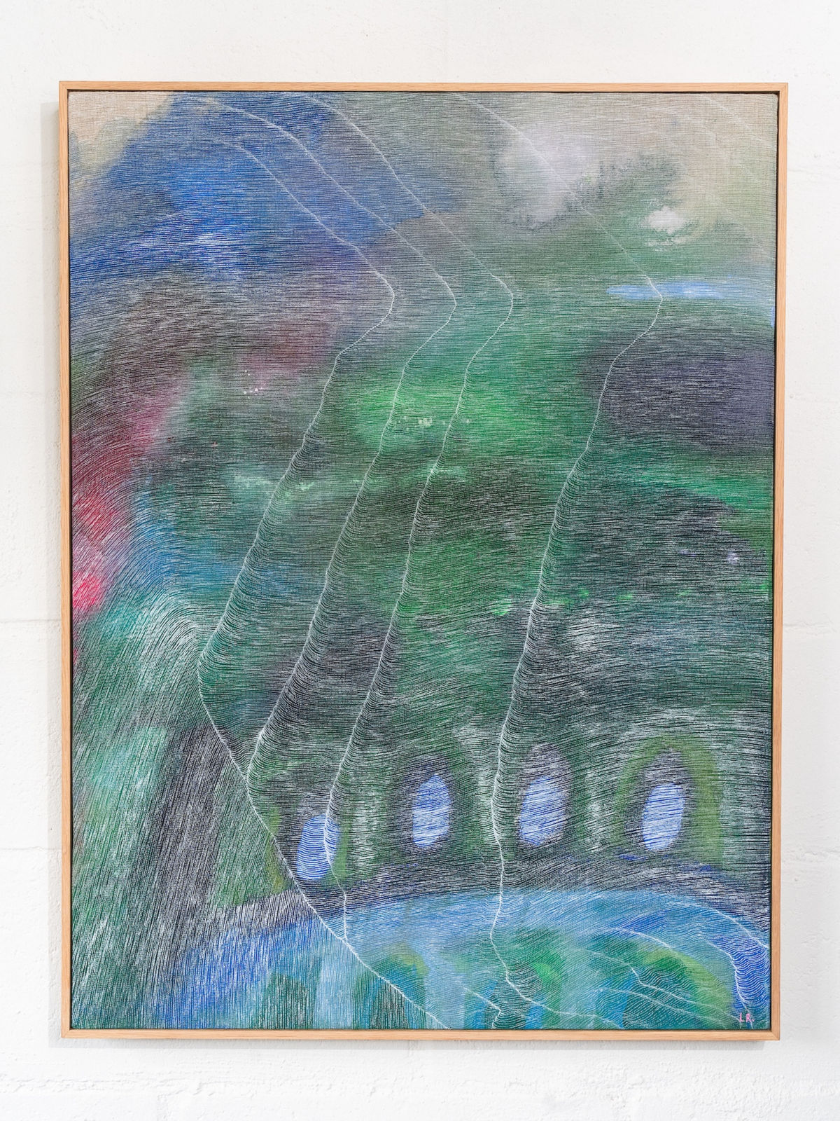 Ruth Le Roux, Night Swimming, 2025