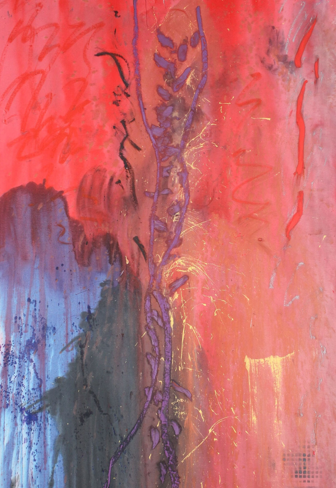 Firouz Farmanfarmaian, Season of the Land VI (Terraform), 2016